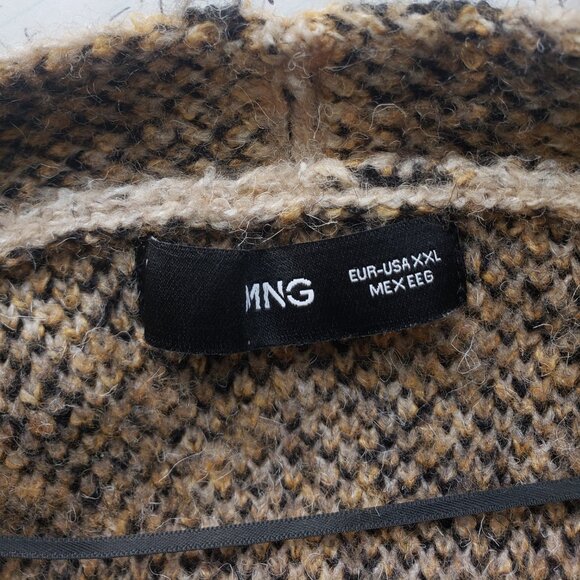 Leopard Sweater Size XXL Brand MNG - Picture 6 of 6